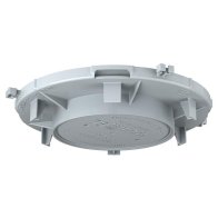 Kaiser 1281-02 ,HaloX® 100 capacul frontal ,diametru de montaj Ø 75 mm pentru beton aparent ,succesor la 1290-44
