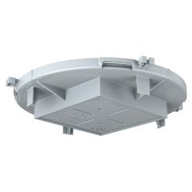 Kaiser 1281-08 , HaloX® 100 capacul frontal ,diametru de montaj 68x68 mm pentru beton aparent ,succesor la 1290-70