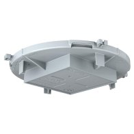 Kaiser 1281-08 , HaloX® 100 capacul frontal ,diametru de montaj 68x68 mm pentru beton aparent ,succesor la 1290-70