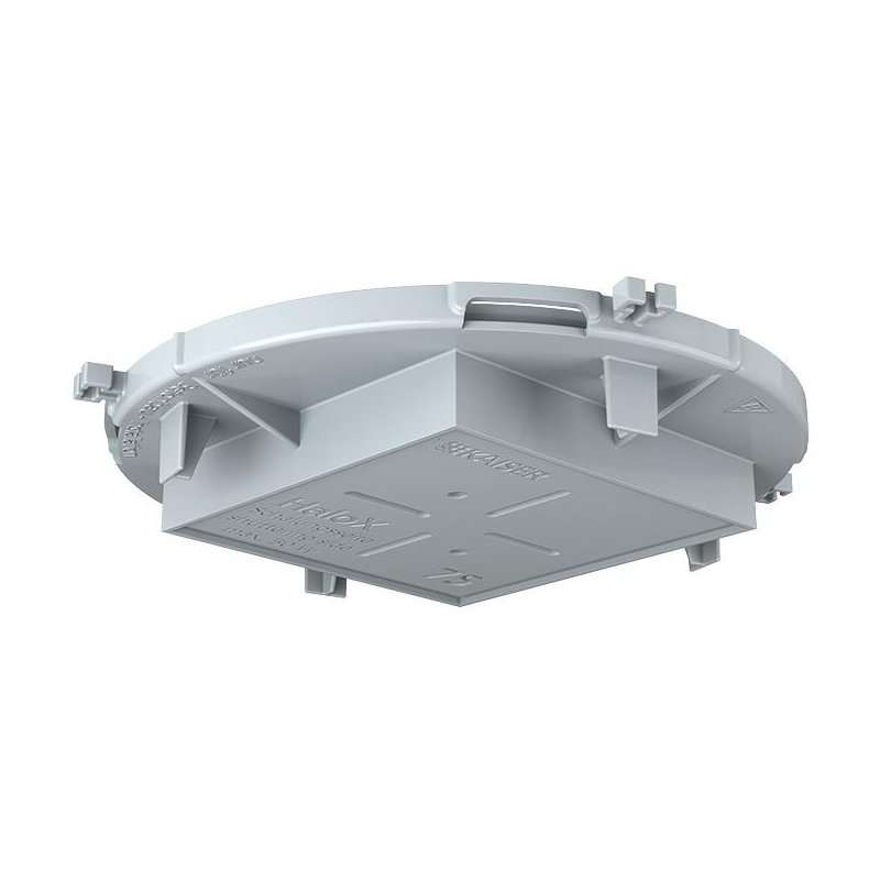 Kaiser 1281-09 , HaloX® 100 capacul frontal ,diametru de montaj 75x75 mm pentru beton aparent ,succesor la 1290-71