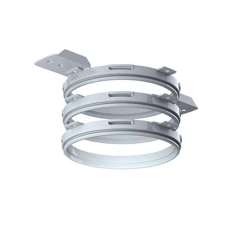 Kaiser 1281-20 , HaloX® 100 set ,instalarea ulterioară în plafoane din plăci ,succesor la 1290-11