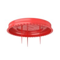 Kaiser 1281-33 ,Doze pentru lămpi, capac de semnal ,pentru deschideri de montaj Ø 80 mm , cu cu 3 sim. de semnalizare