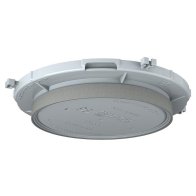Kaiser 1281-66 , HaloX® 100 capacul frontal ,diametru de montaj Ø 95 mm pentru beton aparent ,succesor la 1290-84