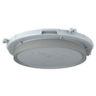 Kaiser 1281-67 , HaloX® 100 capacul frontal ,diametru de montaj Ø 100 mm pentru beton aparent ,succesor la 1290-87