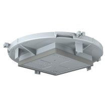 Kaiser 1281-68 , HaloX® 100 capacul frontal ,diametru de montaj 68x68 mm pentru beton aparent ,succesor la 1290-92