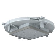 Kaiser 1281-68 , HaloX® 100 capacul frontal ,diametru de montaj 68x68 mm pentru beton aparent ,succesor la 1290-92
