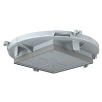 Kaiser 1281-69 ,HaloX® 100 capacul frontal ,diametru de montaj 75x75 mm pentru beton aparent ,succesor la 1290-93