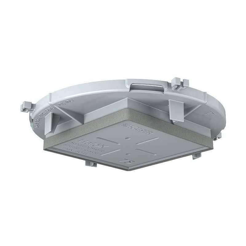 Kaiser 1281-69 ,HaloX® 100 capacul frontal ,diametru de montaj 75x75 mm pentru beton aparent ,succesor la 1290-93