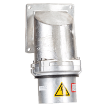 Stecher CEE cu 5 poli 400V 200A cu montaj fix grad de protecție IP67 din metal ,Mennekes 75316