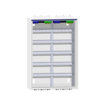 Hager FWB52S ,Tablou electric aparent 120 module IP44 dublu izolat 800x550x161 seria Univers N