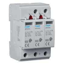 Descărcător supratensiune HAGER SPV340 T2 3P 40kA pentru Fotovoltaice
