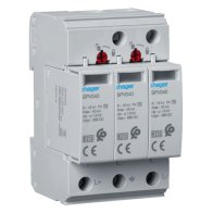 Descărcător supratensiune HAGER SPV340 T2 3P 40kA pentru Fotovoltaice