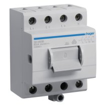 Intreruptor separator cu 4 poli 63A ,Hager SH463B