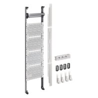 Camp multimedia pentru tablouri Hager Sistem  , 1050 mm, lățime 250 mm complet cu accesori inclusiv prize , UF31NW