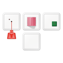 Set apel de urgenta toalete persoane cu dizabilitatii conform EN ISO 11197  SR EN 60601-1