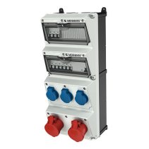 Tablou  de exterior organizare de santier combinatie de prize trifazata ,Mennekes 940002