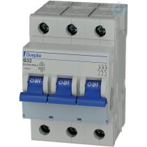 Intreruptor automat siguranta Doepke DLS6  B32A 6kA 3 pol 400V curba B