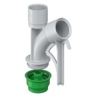 Cot instalatii in beton pt perete și tavan 30° din 3 părți NG16,PG13.5,NG20, Kaiser 1202-04