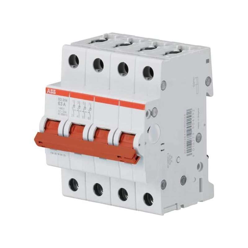 Separator 4 poli 63A ABB SD204/63