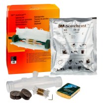 Set reparatie prelungire cablu cu rășină turnată Scotchcast până la 4x240qmm