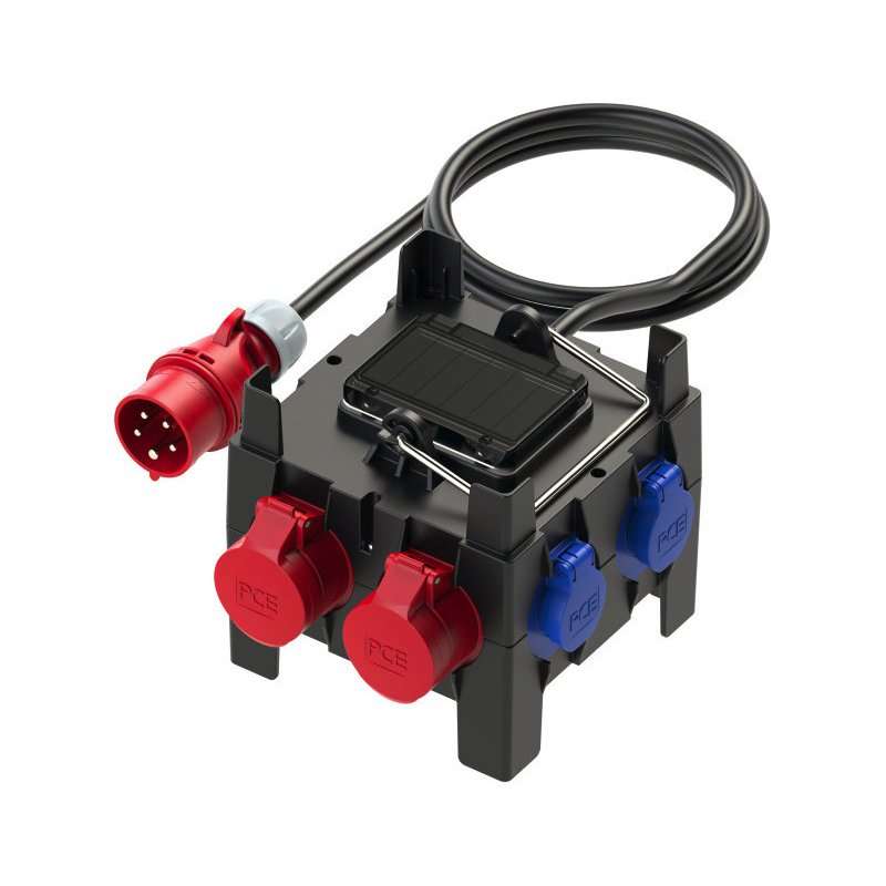 Tablou electric mobil cu diferential si siguranta tip A  2xCEE 5x16 5x prize 2m cablu