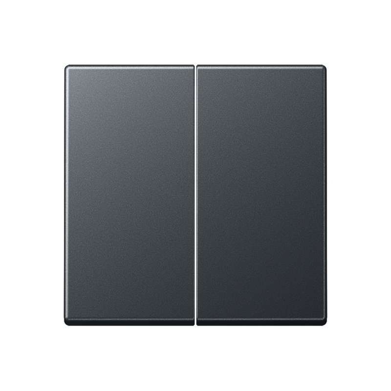 Jung A595BFANM,Capă dublă pentru intreruptoare si taste duble antracit