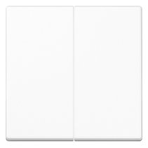 Jung A595WW,Capă dublă pentru intreruptoare si taste duble alb alpin