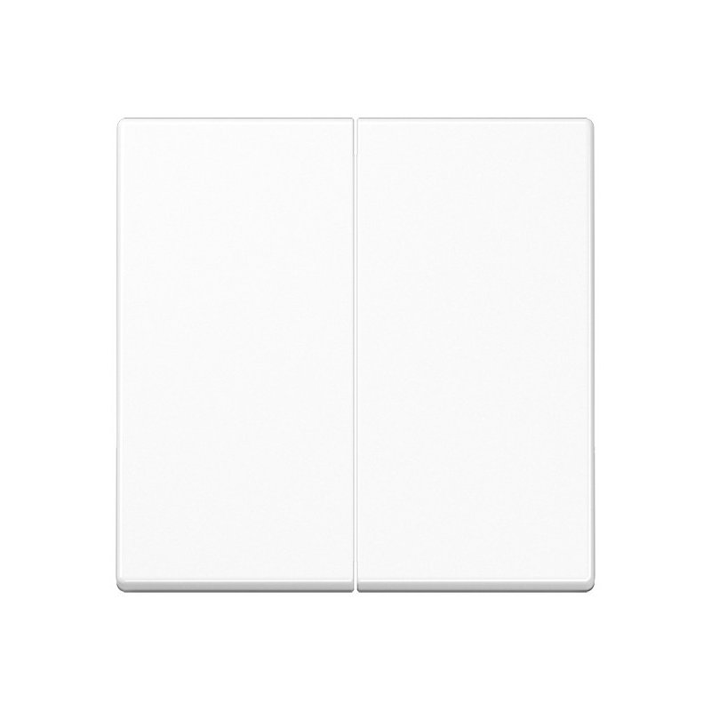 Jung A595WW,Capă dublă pentru intreruptoare si taste duble alb alpin