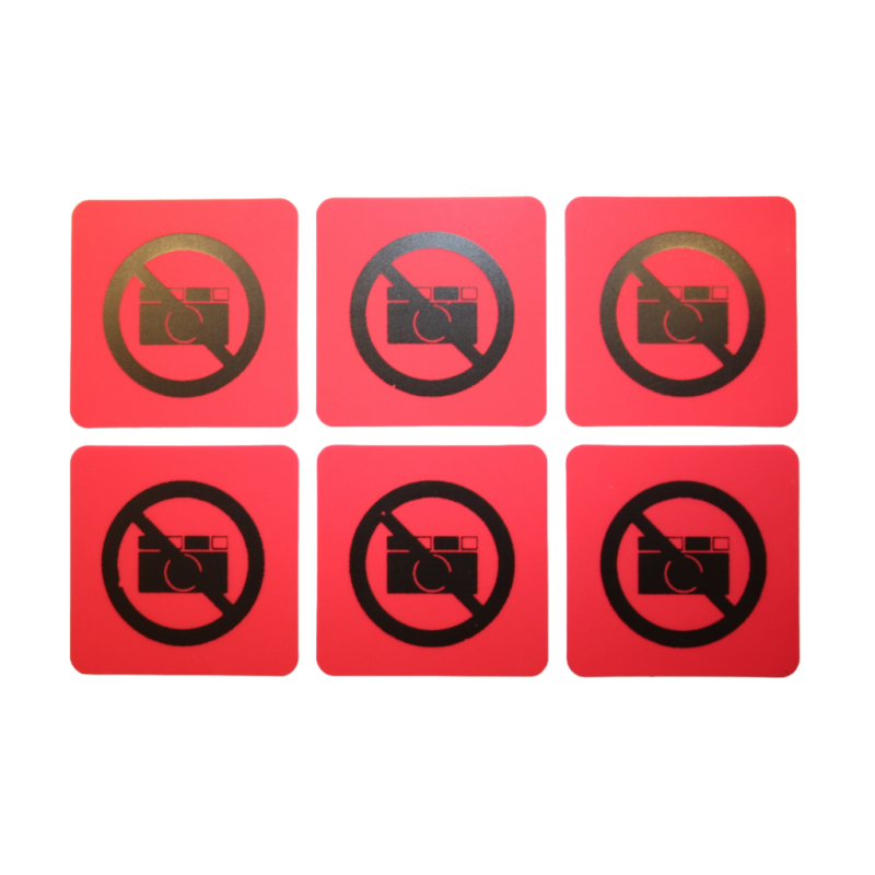 Etichete de Sigilare Reutilizabile pentru Camere – Material de Siguranță Special, Personalizabile