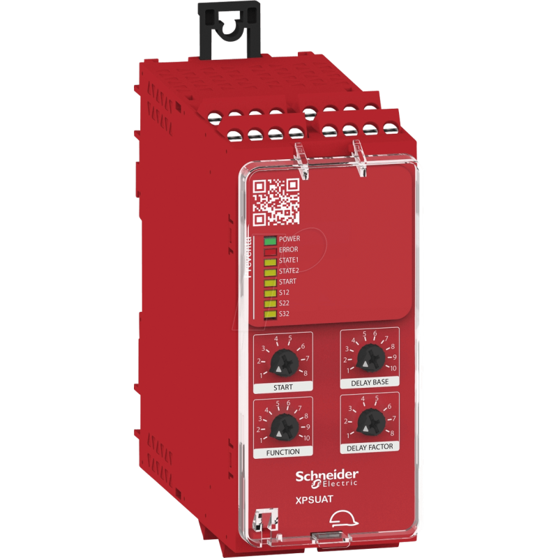 Releu de siguranță Schneider Electric XPSUAT13A3AP, 24V AC/DC, 7 contacte de siguranță