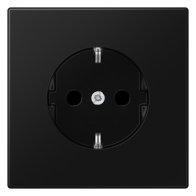 Priză Jung simpla neagra mat 16A 250V, Jung  LS1520SWM , seria LS