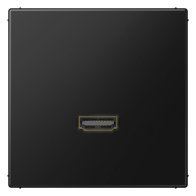 Sistem de conectare multimedia HDMI, seria LS , negru mat MALS1112SWM