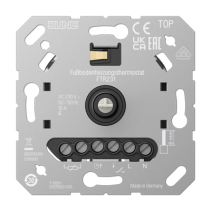 Termostat pentru încălzire prin pardoseală (deschizător) , JUNG FTR 231