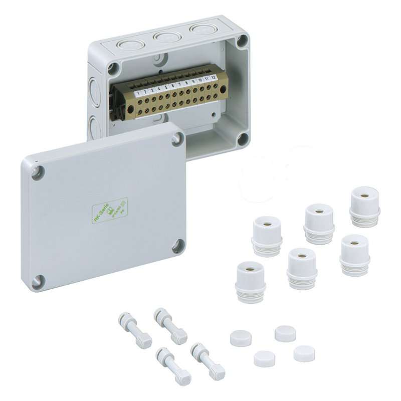 Spelsberg RKKi 4/12 XL-12x4² ,Doza cu cleme șir