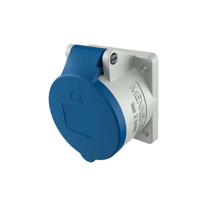 Mennekes 1432 ,Priza modulara CEE pentru montajul in carcase sau canale , 16A 4 poli 9h 230V , IP44