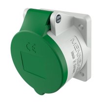 Mennekes 1434 ,Priza modulara CEE pentru montajul in carcase sau canale , 16A 4 poli 10h- 50-500V , IP44