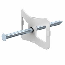 Cuie cu șaibă pentru fixare cabluri  tip talpă prin percutie 3,5x50mm