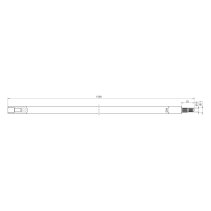 Electrod de împământare DEHN 620902 inox V4A Ø20 x 1500 mm cu îmbinare tip AZ