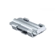 Conector cu pană pentru împământare, zincat, platbandă 30–40 mm