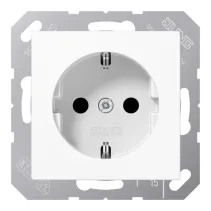 Priză SCHUKO 16A UP 250V alb alpin lucios JUNG A1520WW