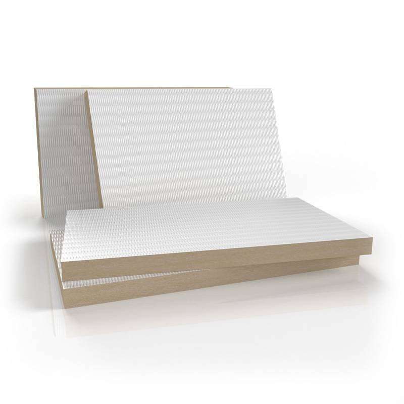 Placă din fibră minerală MFP 1 (50 mm) acoperită  o fata - protecție incendiu