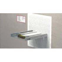 Placă din fibră minerală MFP 1 (50 mm) acoperită  o fata - protecție incendiu