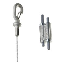 nVent CADDY Speed Link SLK cu cârlig , cablu de oțel de 2 mm, lungime 5 m