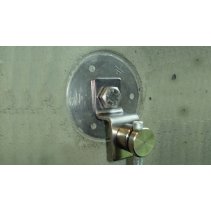 Dehn  300-500mm L 520mm INOX  trecere etanșă   împământare