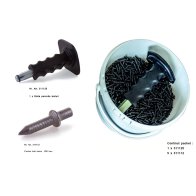 Pachet Electrician  Dorn fixare si cuie otel   1001 piese