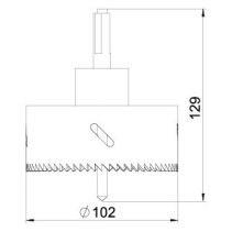 Freza OBO pentru  Deskbox retractabil