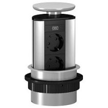 OBO DBV-A3AD2S priza retractabilă pentru instalare pe blaturi de masă