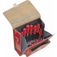 Trusa de scule  din piele VDE „ERGO”, 12 buc.