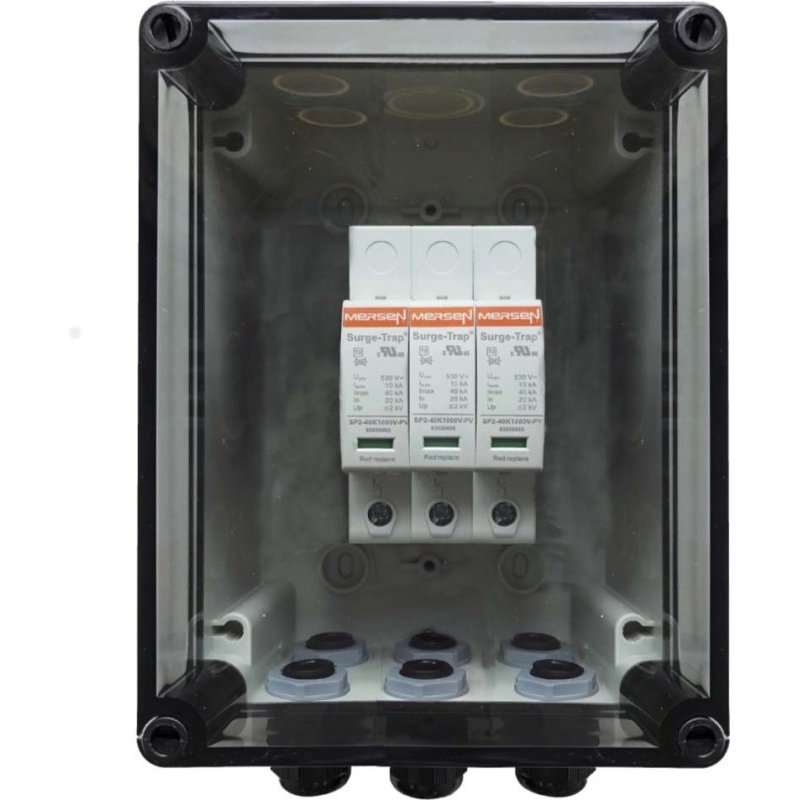 Mersen String box  1 MPPT DC 1000V Descărcător supratensiune fotovoltaice  Typ 1+2
