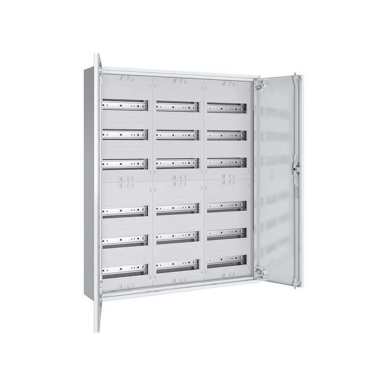 Tablou aparent ABN MK36 adâncime 160 mm, IP 43, clasa de izolație II,216TE  ,complet